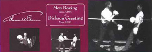 EDISON: DICKSON & MEN BOXING
